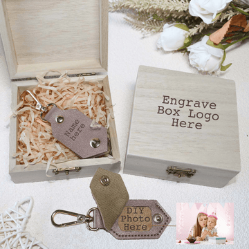 Personalized Picture Key Chains,Custom Keychain With Picture, Llaveros (Light brown) Personalizados Customized Keychain Gifts For Women Boyfriend Husband Mens