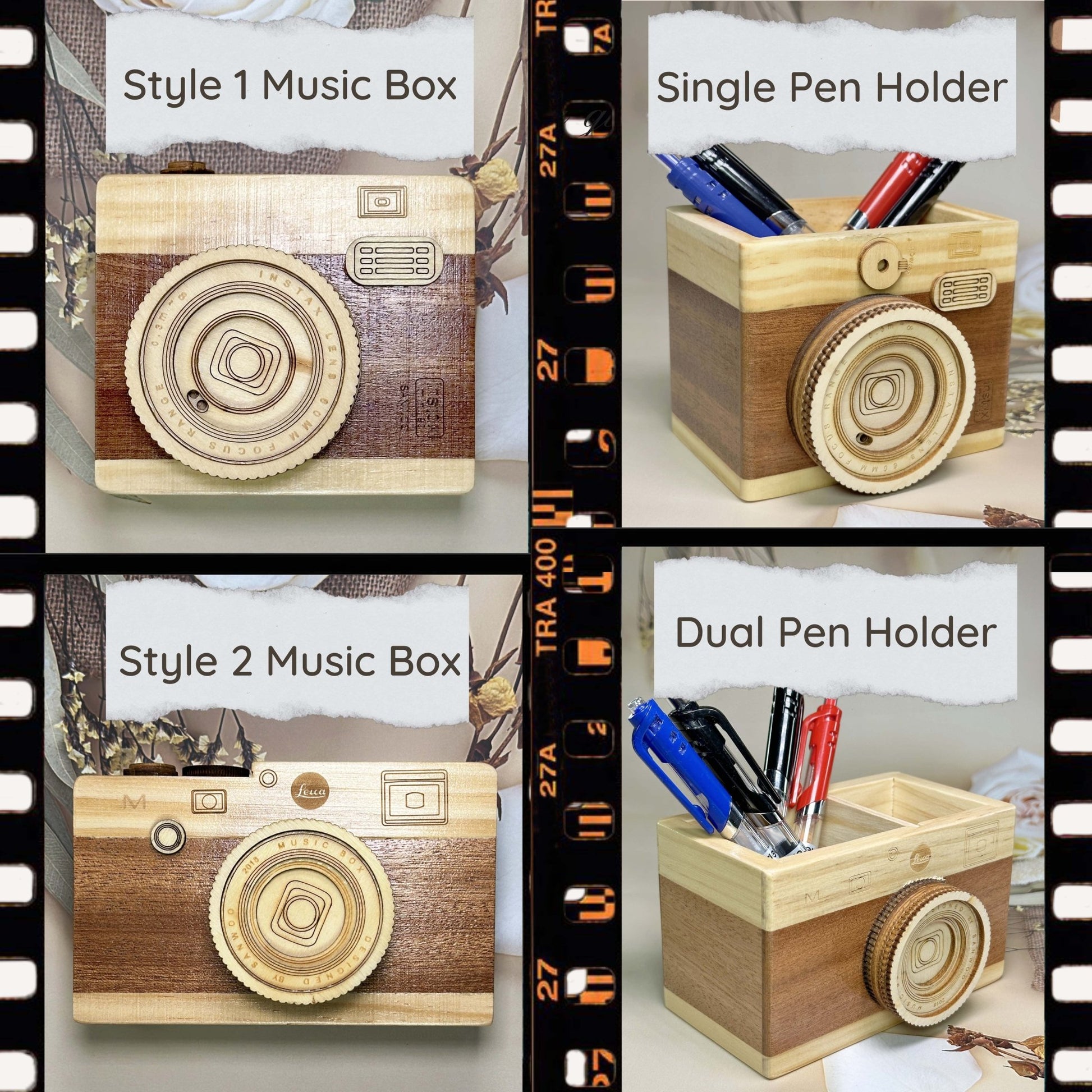 Personalized Customized Memory Retro Camera Film HD Photo Album Film Roll Keychain FG1 Voice Message Creative Birthday Valentine Christmas Graduation Friend Anniversary Gift Souvenir Customized Handmade - uniqicon