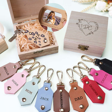 Personalized Picture Key Chains,Custom Keychain With Picture, Llaveros(Black) Personalizados Customized Keychain Gifts For Women Boyfriend Husband Mens